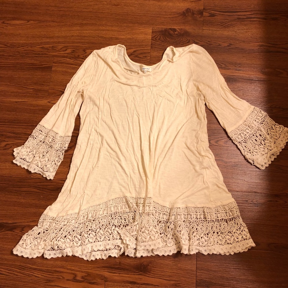 Sheer, but fun and dressy shirt